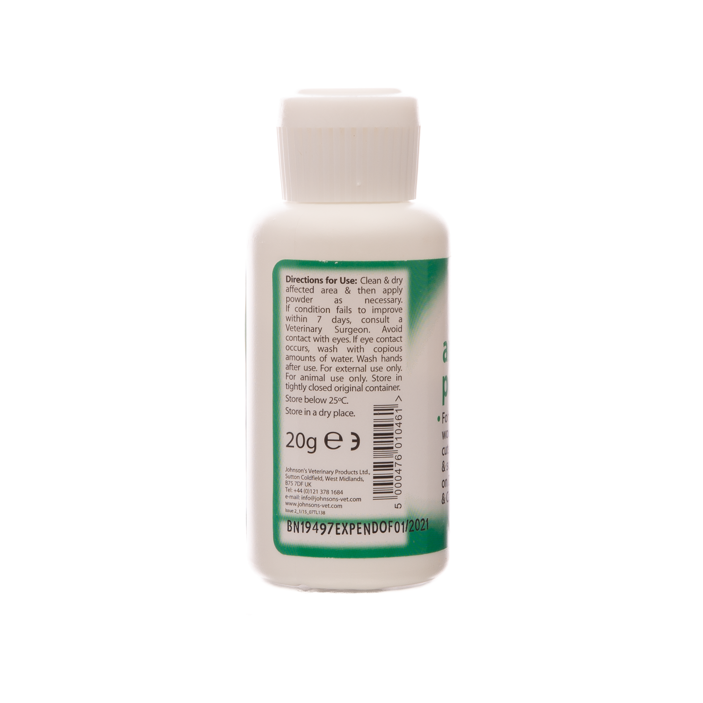 Johnson's Antibacterial Powder 20g