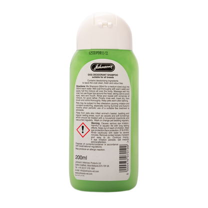 Johnson's Dog Deodorant Shampoo – 200ml