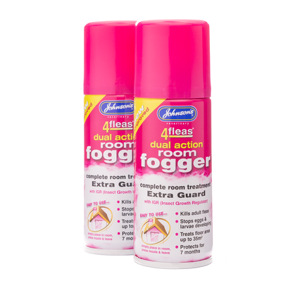 Johnson's 4fleas Room Fogger – Twin Pack