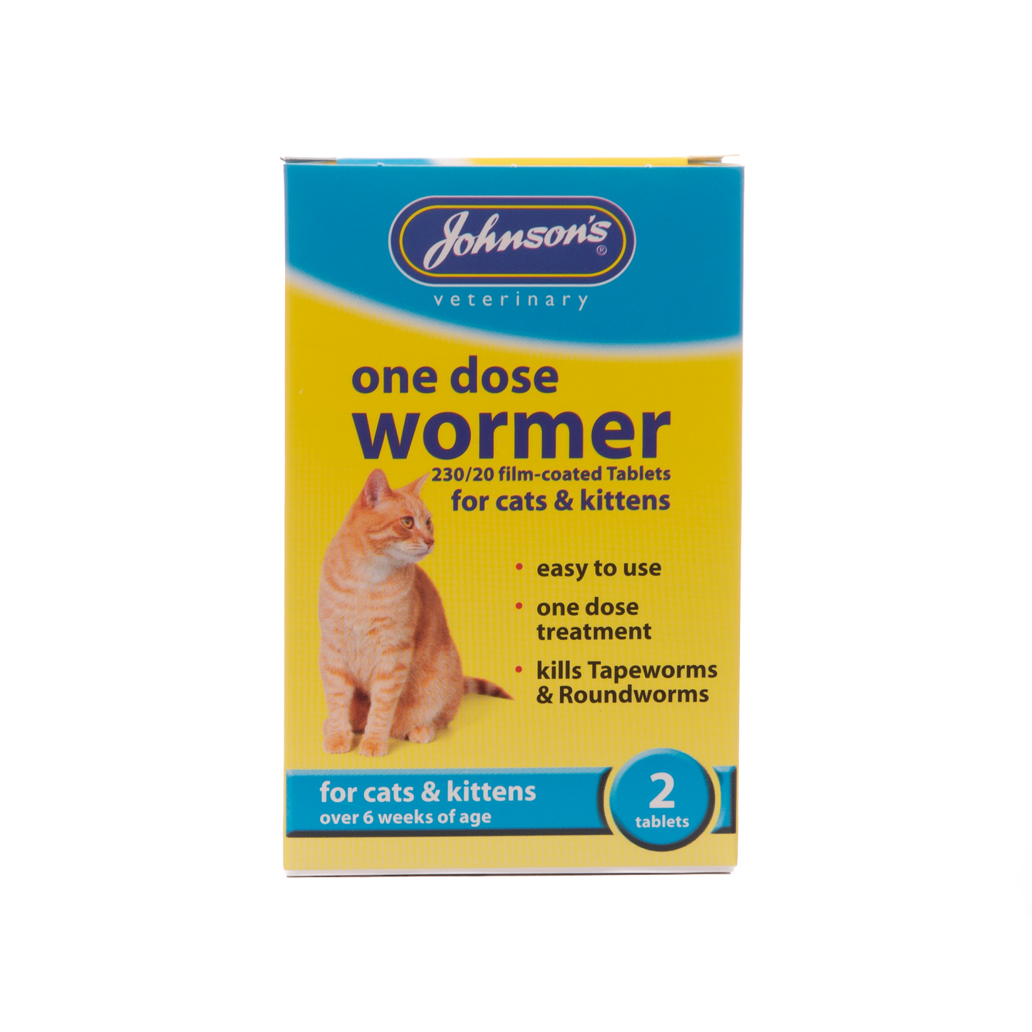 Johnson's One Dose Wormer Cats and Kittens