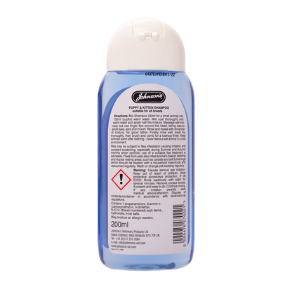Johnson's Puppy & Kitten Shampoo – 200ml