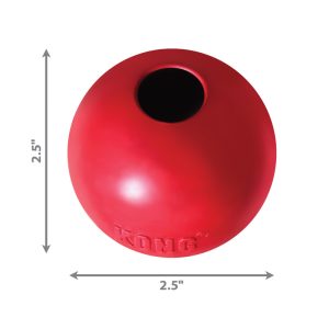 KONG Ball Durable Dog Toy Small 6cm - Red