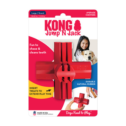 KONG Jump'n Jack Treat Dispensing Dog Toy - Large