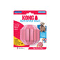 KONG Puppy Activity Ball Treat Dispensing Dog Toy - Medium Blue/Pink (7cm)