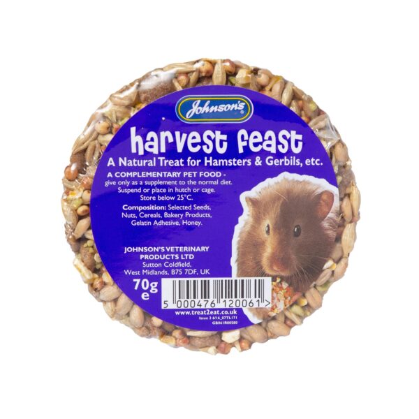 Johnsons Veterinary Products Harvest Feat for Hamsters & Gerbils