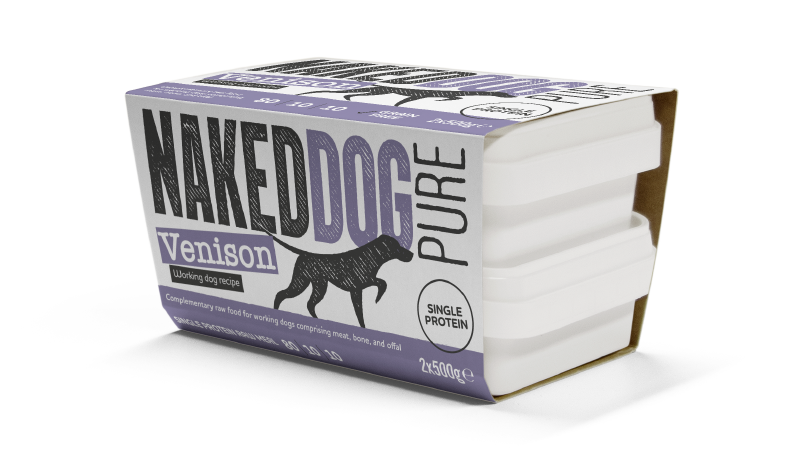 Naked Dog Pure Venison 2x500g