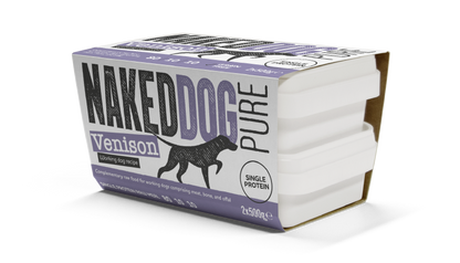 Naked Dog Pure Venison 2x500g