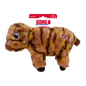 KONG Low Stuff Stripes Cow Squeaky Dog Toy Medium