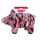 KONG Low Stuff Stripes Pig Squeaky Plush Dog Toy - Medium