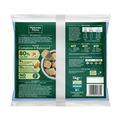 Natures Menu Complete & Balanced 80/20 80% Fish Nuggets 1kg