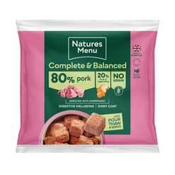 Natures Menu Complete & Balanced 80/20 80% Pork Nuggets
