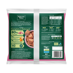 Natures Menu Complete & Balanced 80/20 80% Pork Nuggets