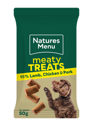 Natures Menu Meaty Treats - Lamb, Chicken & Pork 50g
