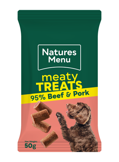 Natures Menu Mini Treats Beef 50g