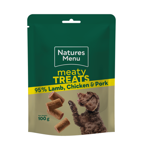 Natures Menu Treats Lamb & Chicken 100g