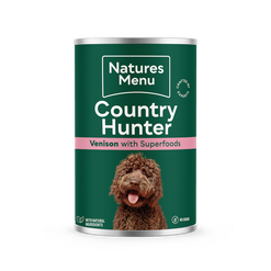 Natures Menu Country Hunter Game Meat Selection 12x400g Can Multipack