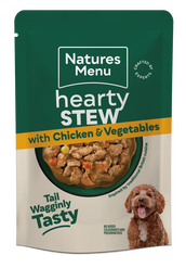 Natures Menu Chicken and Vegetable Hearty Stew Pouch 8x100g