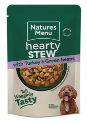 Natures Menu Turkey and Vegetable Hearty Stew Pouch 8x100g