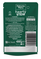 Natures Menu Turkey and Vegetable Hearty Stew Pouch 8x100g
