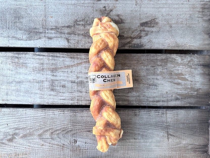 K9 Chew Co. Collagen Braided Loaf(approx. 25cm long)