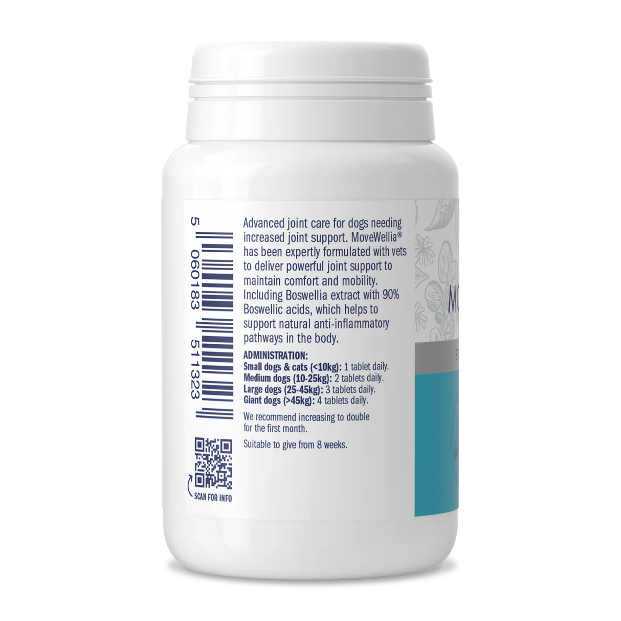 Dorwest Movewellia Tablets 100 tablets