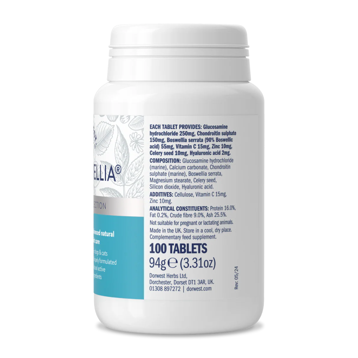 Dorwest Movewellia Tablets 100 tablets