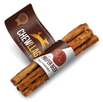 Chewllagen Collagen Beef Mini Roll 5" 10mm 5pk