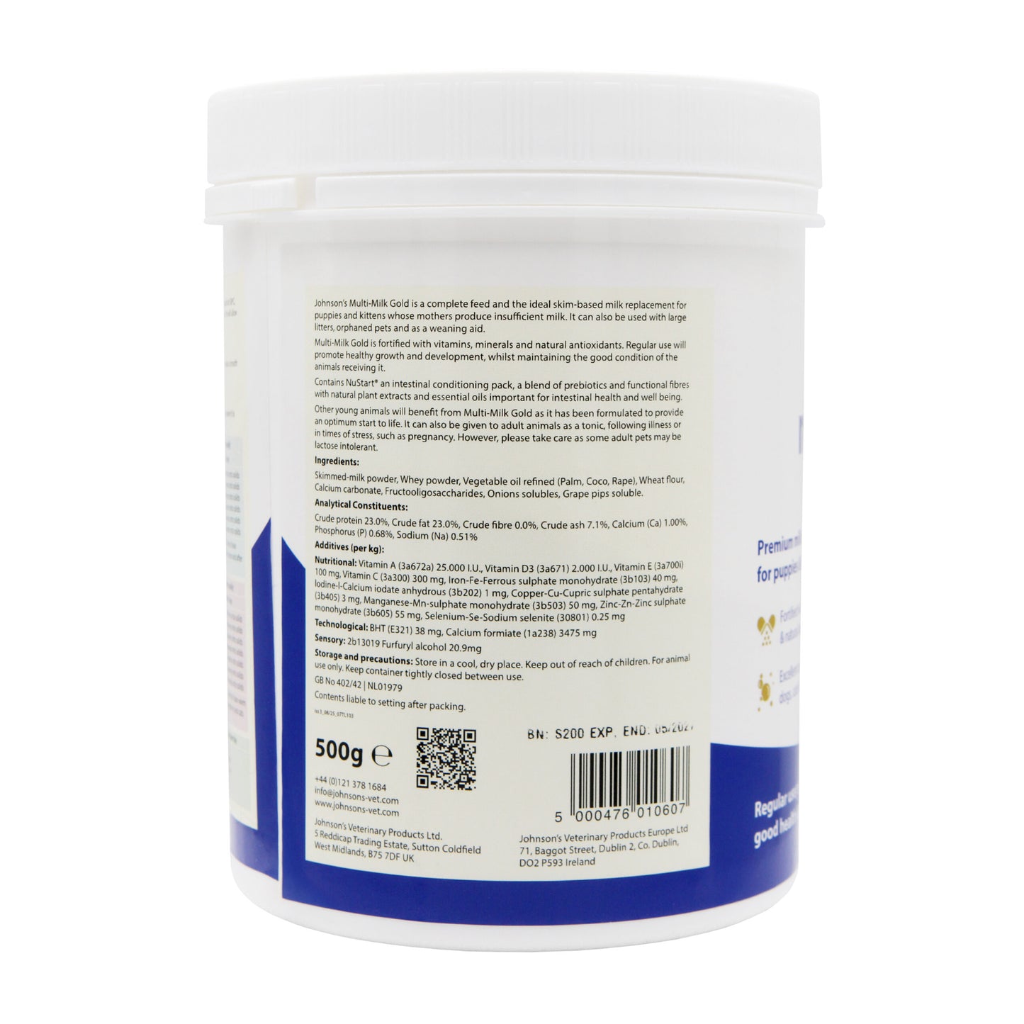 Johnson's Multi Milk Gold 500g