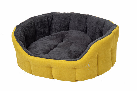 Gor Pets Camden Deluxe Pet Bed Small - Mustard
