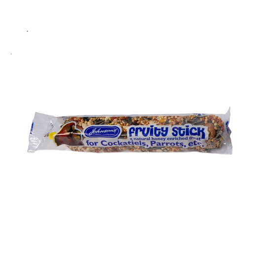 Johnson's Fruity Sticks for Cockatiels, Parrots 45g