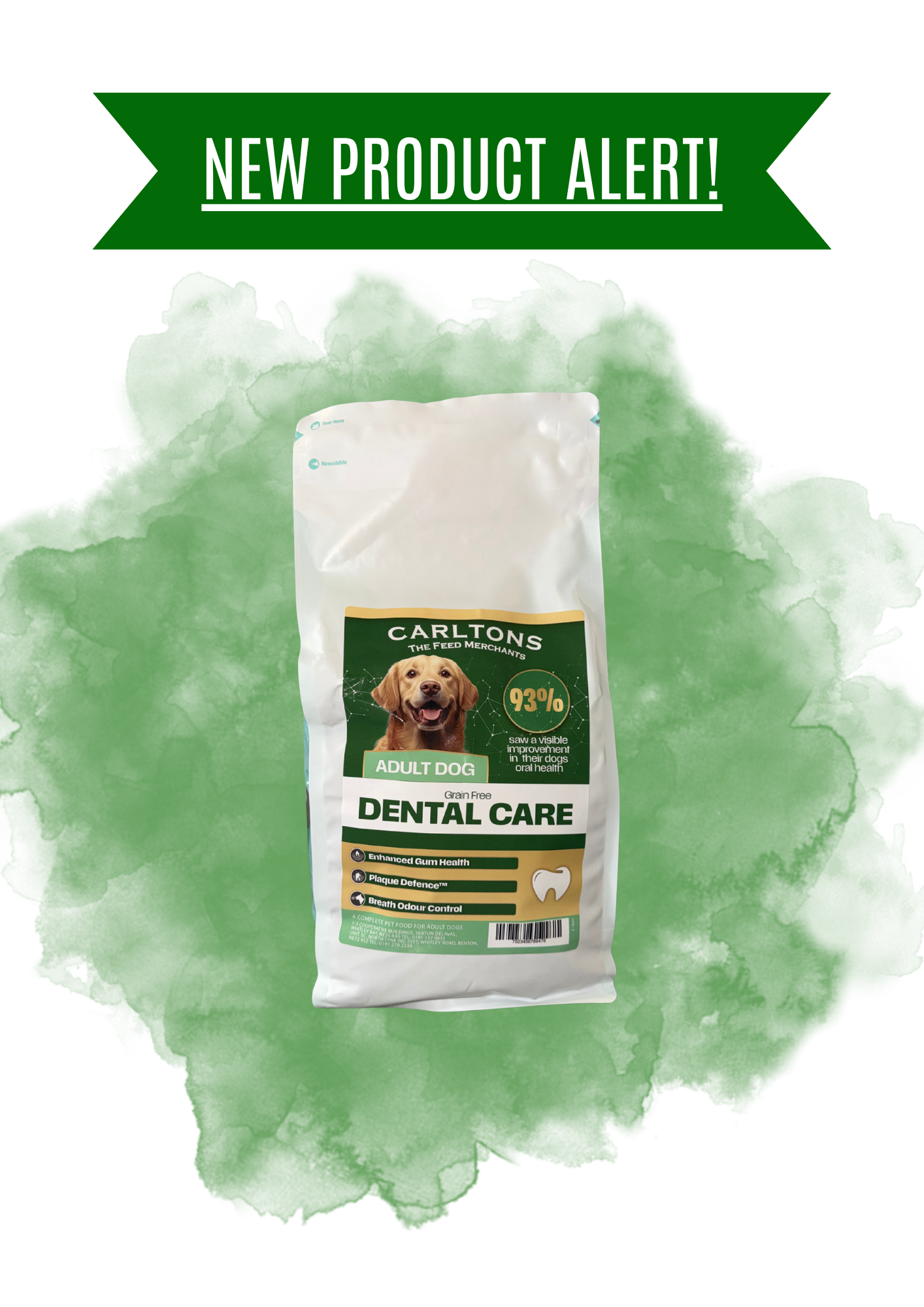 Carlton's Peptide+ Dental Care 10kg