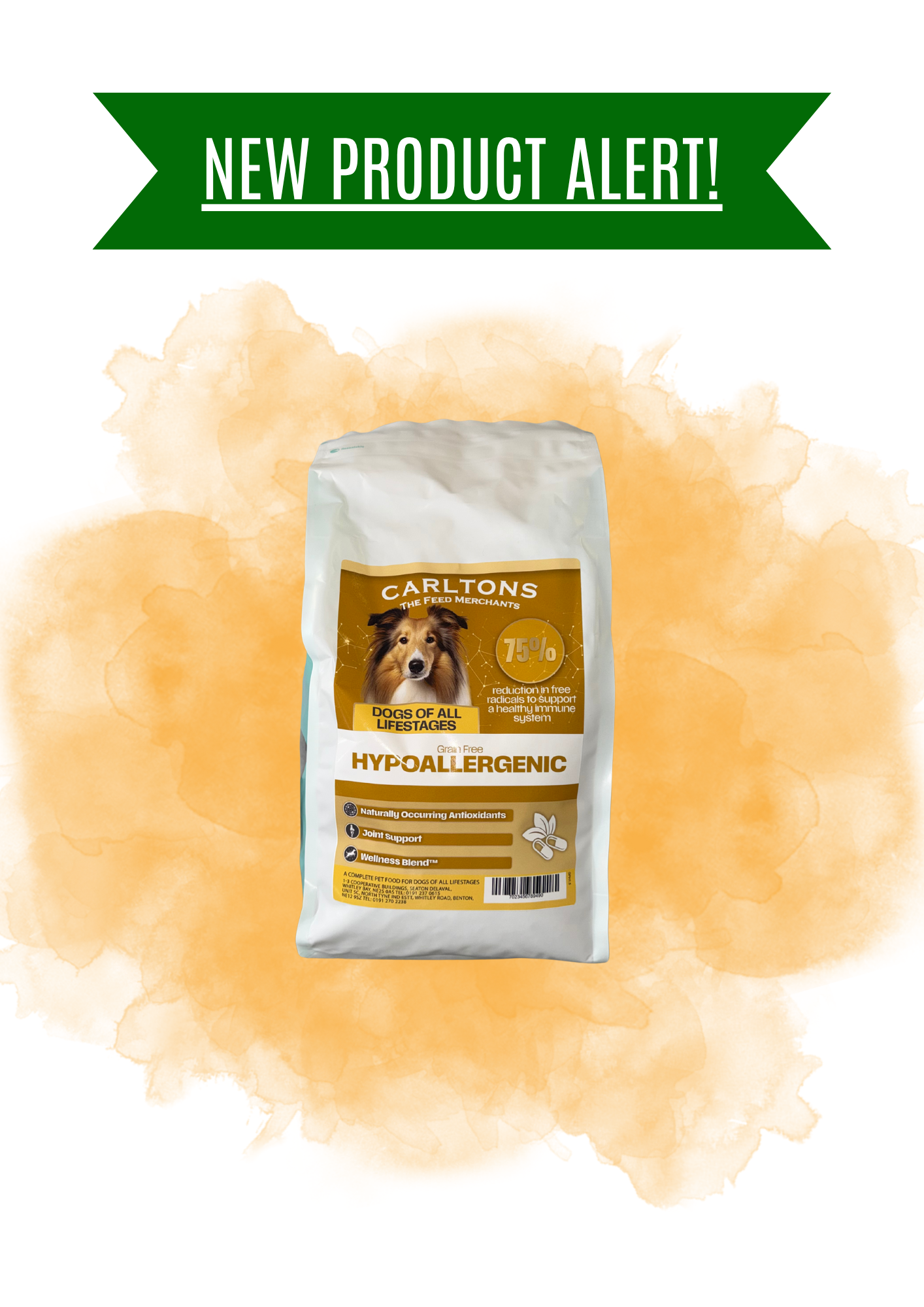 Carlton's Peptide+ Hypoallergenic 10kg