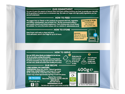 Natures Menu Frozen Ready To Mix 100% White Fish Block 400g