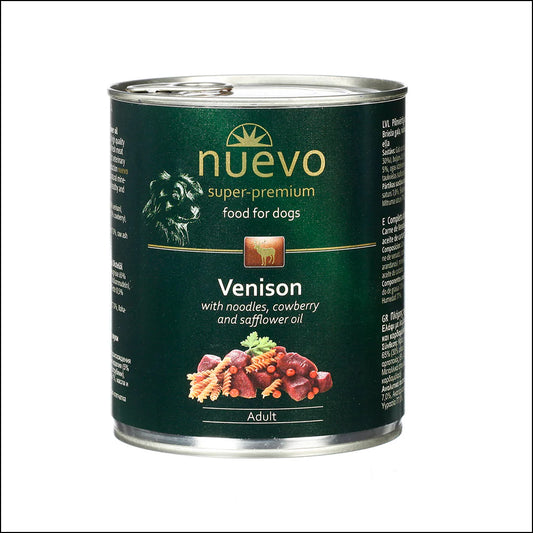 Nuevo Dog Adult Venison Menu 800g