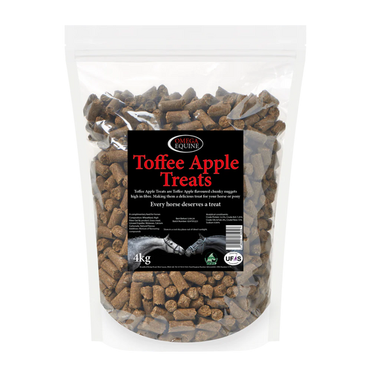 Omega Equine Treats - Toffee Apple 4kg