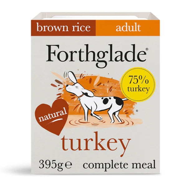 Forthglade Complete Adult Turkey With Brown Rice And Veg