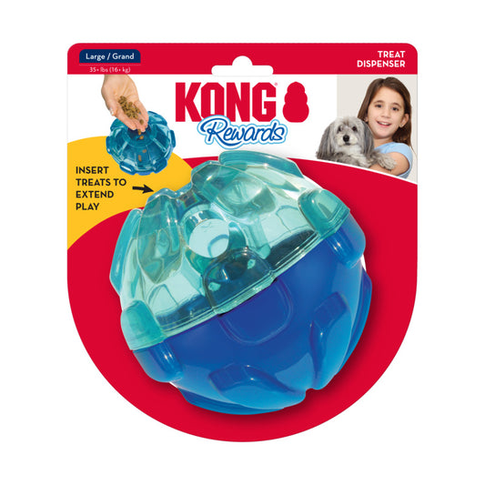 KONG Rewards Ball Treat Dispensing Dog Toy - Large