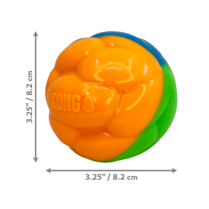 KONG Twistz High-Viz Ball Lg