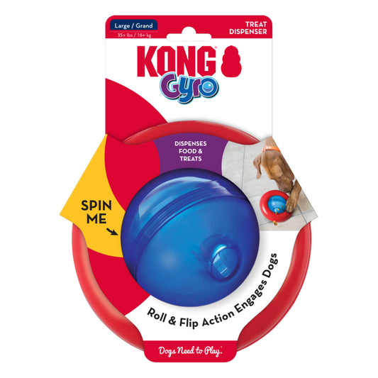 KONG Gyro Treat Dispensing Dog Toy - Large