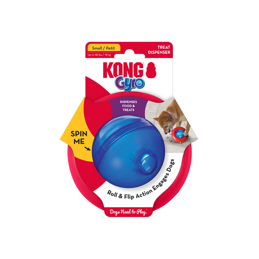 KONG Gyro Treat Dispensing Dog Toy - Small