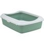 Trixie Classic Litter Tray with rim Sage & White