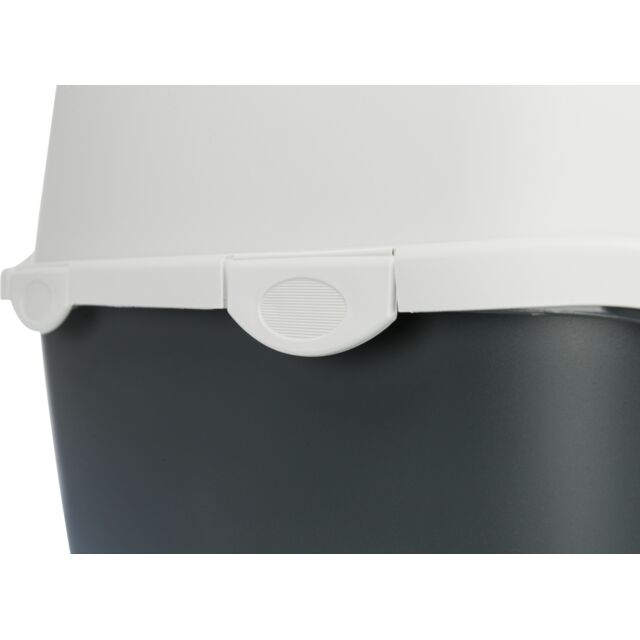 Trixie Vico Hooded Cat Litter Tray Dark Grey & Light Grey