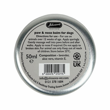 Johnson's Paw & Nose Balm for dogs 50ml