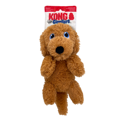 KONG Comfort Pups Goldie Plush Dog Toy Medium