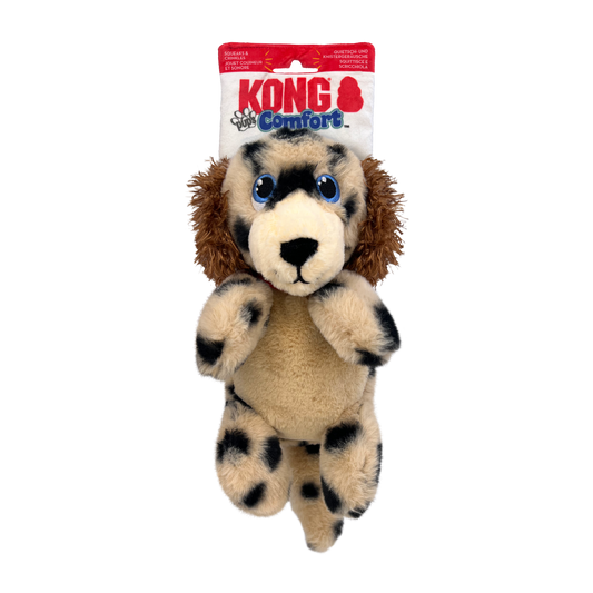 KONG Comfort Pups Spot Plush Dog Toy Medium