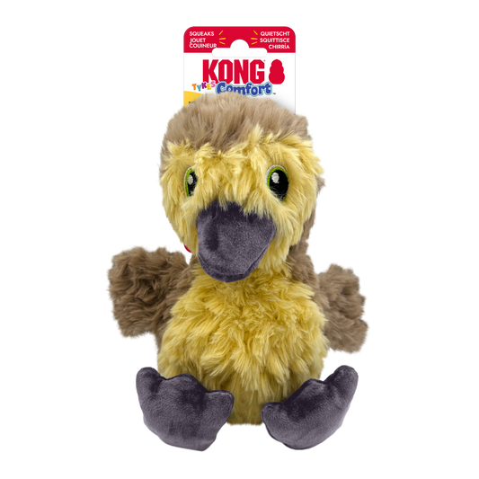 KONG Comfort Tykes Gosling Plush Dog Toy Small