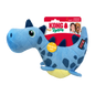 KONG Dynos Roars Squeaky Dog Toy Medium/Large - Blue