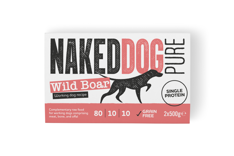 Naked Dog Pure Wild Boar 2x500g