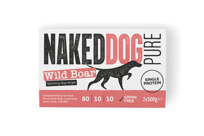 Naked Dog Pure Wild Boar 2x500g