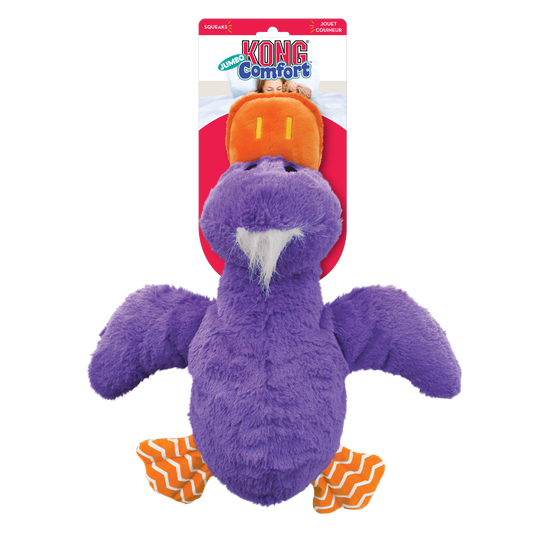 KONG Comfort Jumbo Plush Dog Toy X-Large - Assorted